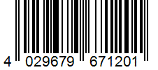 Barcode 4029679671201
