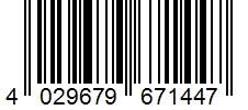 Barcode 4029679671447