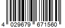 Barcode 4029679671560