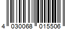 Barcode 4030068015506