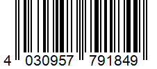 Barcode 4030957791849