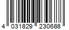 Barcode 4031829230688