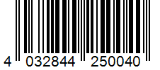 Barcode 4032844250040