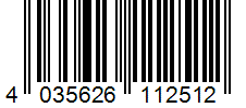 Barcode 4035626112512