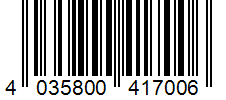 Barcode 4035800417006
