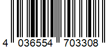 Barcode 4036554703308