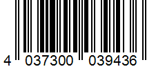 Barcode 4037300039436