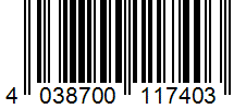 Barcode 4038700117403