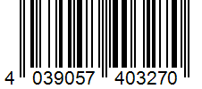 Barcode 4039057403270