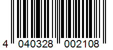 Barcode 4040328002108