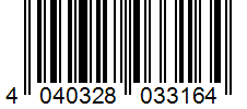 Barcode 4040328033164