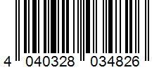 Barcode 4040328034826
