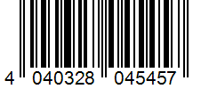 Barcode 4040328045457