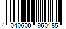 Barcode 4040600990185