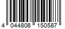 Barcode 4044808150587