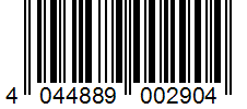 Barcode 4044889002904