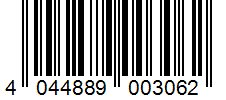 Barcode 4044889003062