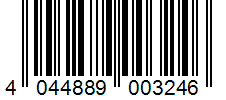 Barcode 4044889003246