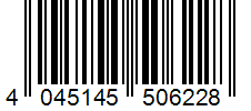 Barcode 4045145506228