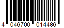 Barcode 4046700014486