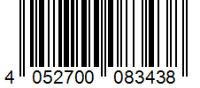 Barcode 4052700083438