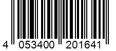 Barcode 4053400201641