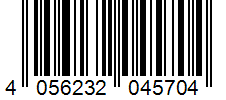 Barcode 4056232045704