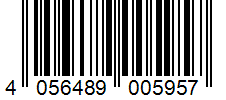 Barcode 4056489005957