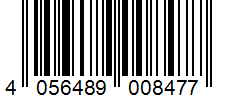 Barcode 4056489008477