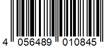Barcode 4056489010845