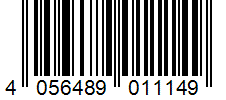 Barcode 4056489011149