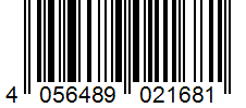 Barcode 4056489021681