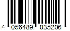 Barcode 4056489035206