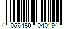 Barcode 4056489040194