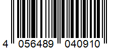 Barcode 4056489040910