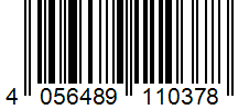 Barcode 4056489110378