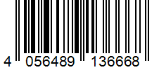 Barcode 4056489136668