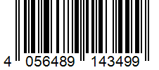 Barcode 4056489143499