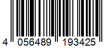 Barcode 4056489193425