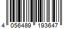 Barcode 4056489193647