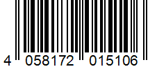 Barcode 4058172015106