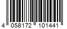 Barcode 4058172101441