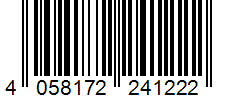 Barcode 4058172241222
