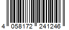 Barcode 4058172241246
