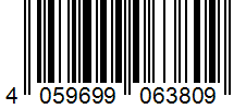 Barcode 4059699063809