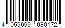 Barcode 4059699080172