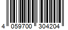 Barcode 4059700304204