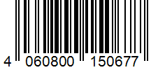 Barcode 4060800150677