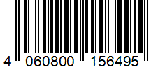 Barcode 4060800156495