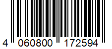 Barcode 4060800172594